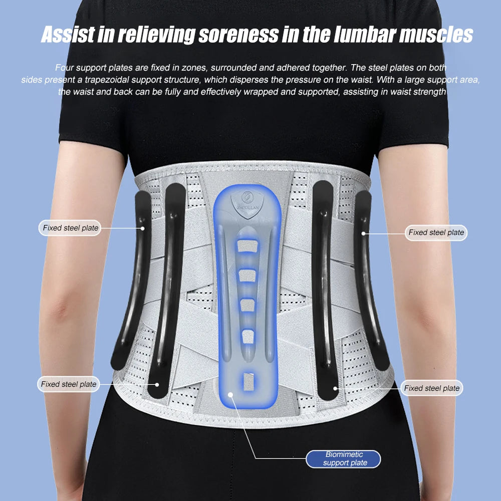 Back Brace for Lower Back with 3D Lumbar Pad