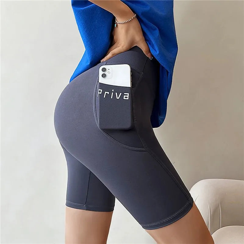 Women Yoga Sports Shorts