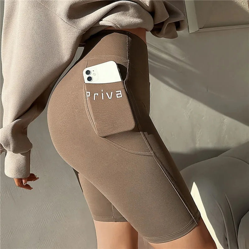 Women Yoga Sports Shorts
