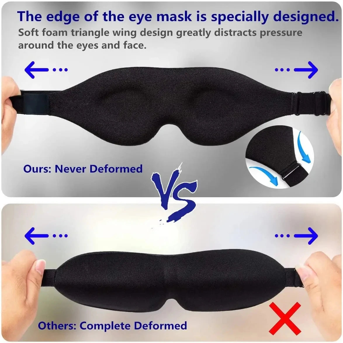 3D Sleeping Mask Block Out Light Sleep Mask
