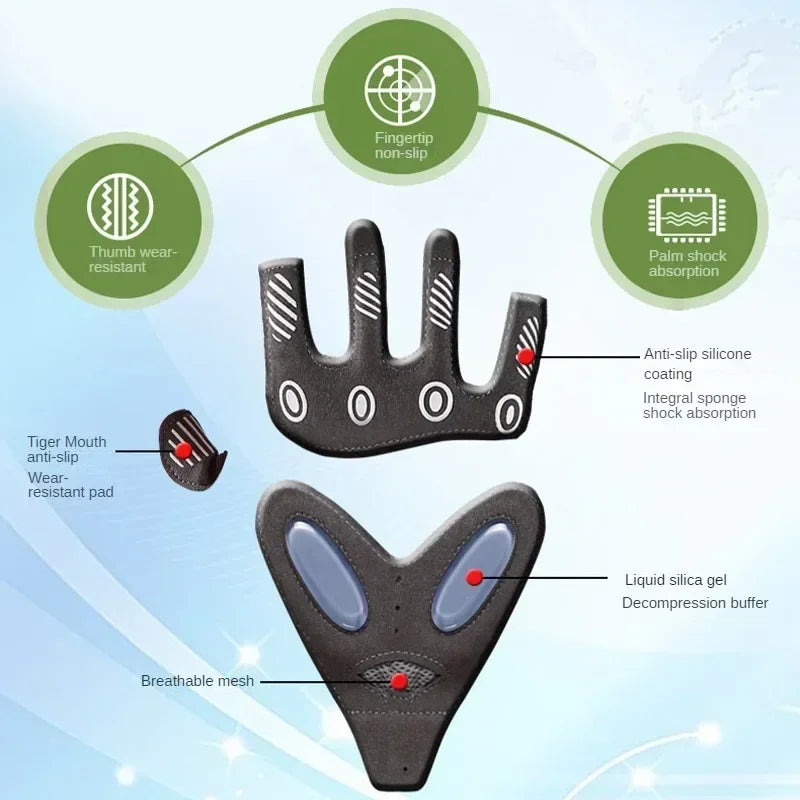 1 Pair Women Gym Gloves Weightlifting Fitness