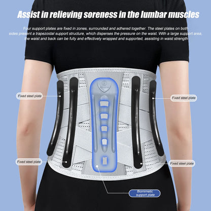 Back Brace for Lower Back with 3D Lumbar Pad