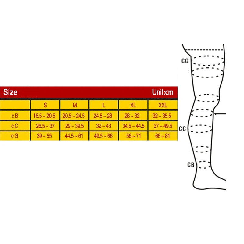 Compression Socks S-XXL Medical Prevent Varicose Veins