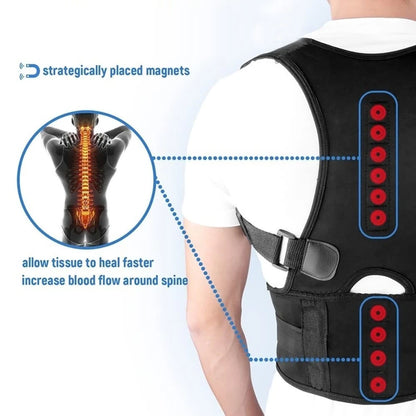 Top Adjustable Magnet Posture Corrector