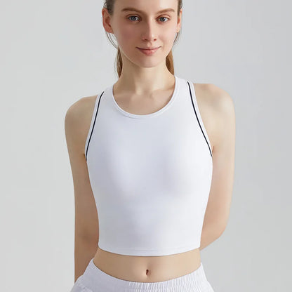 Sports Vest, Women's Fitness Integrated Fixed Cup