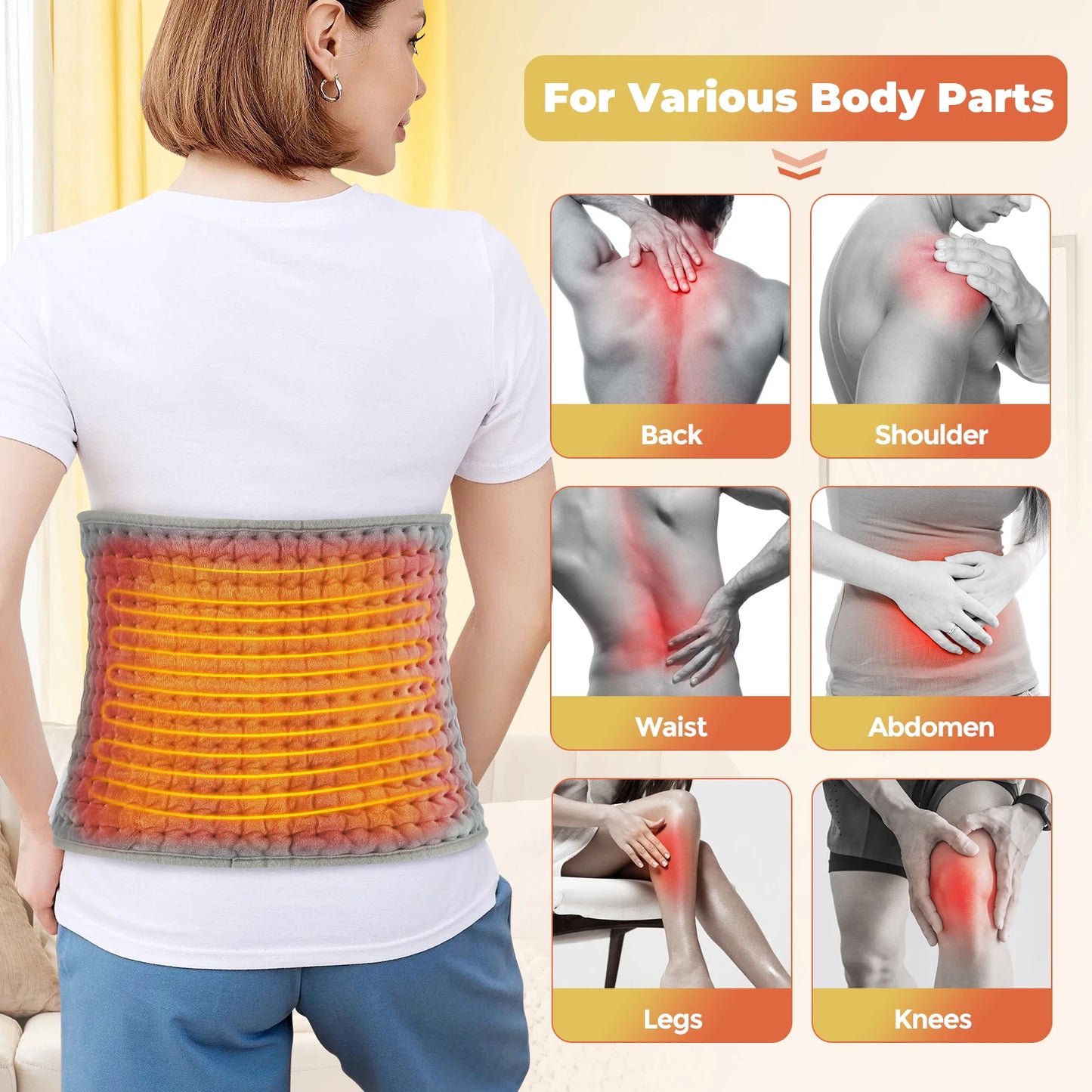 Electric Heating Waist Pad
