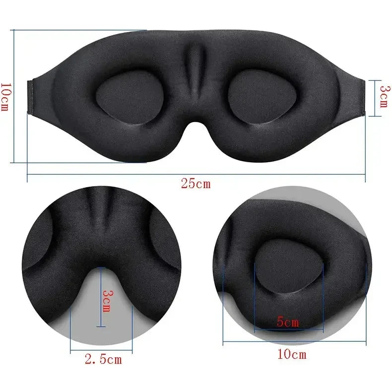 3D Sleeping Mask Block Out Light Sleep Mask
