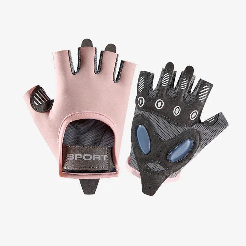 1 Pair Women Gym Gloves Weightlifting Fitness
