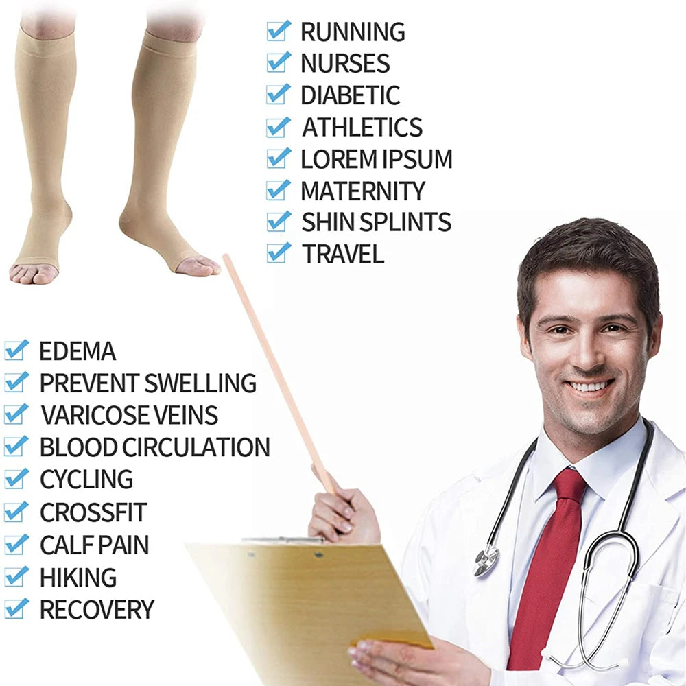 Compression Socks S-XXL Medical Prevent Varicose Veins