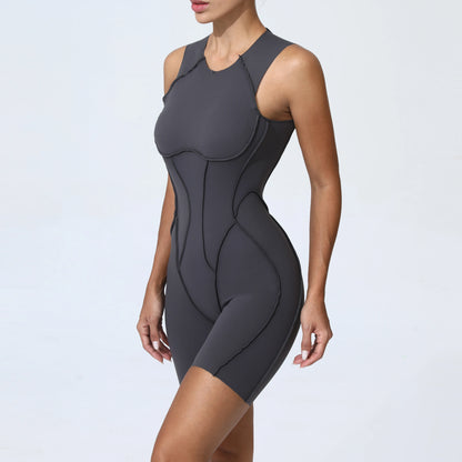 Sports Overalls Padding Sporty Jumpsuit
