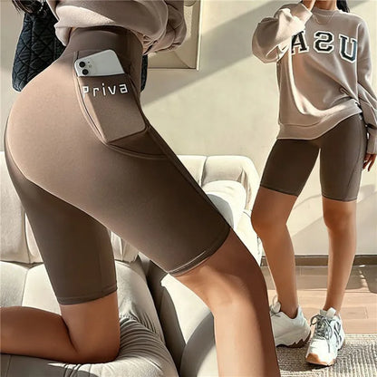 Women Yoga Sports Shorts